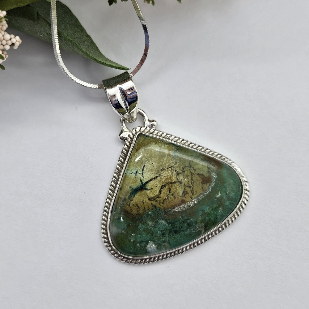 Rare Gem Silica Pendant